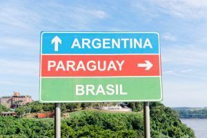Paraguay is characterized by its borders