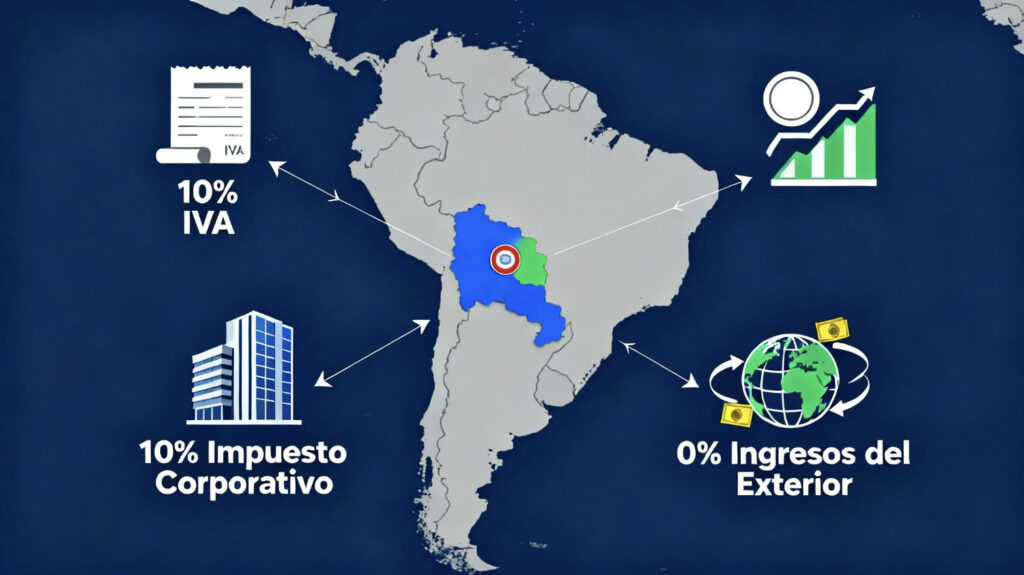 Sistema fiscale del paraguay per stranieri